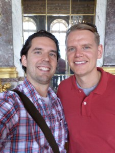 Jeff and Scott Hall of Mirrors